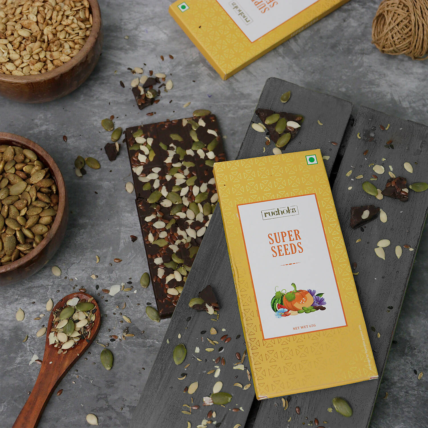 Dibha Ruchoks - Super Seeds Chocolate Bar
