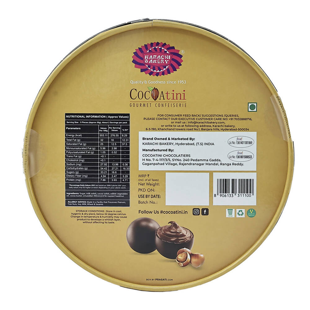 Cocoatini Hazelnut Truffle - Distacart