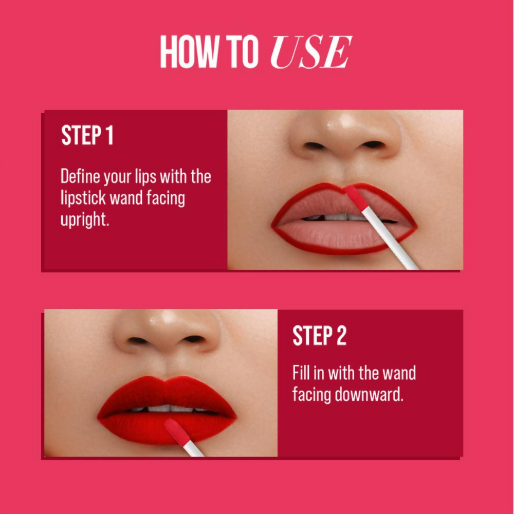 MyGlamm Ultimatte Long Stay Matte Liquid Lipstick - Pink Doll