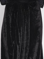 Women Republic Black Velvet Embroiderd Koti With Dhoti Pants - Distacart