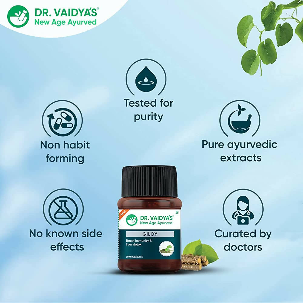 Dr. Vaidya's Giloy Capsules - Distacart