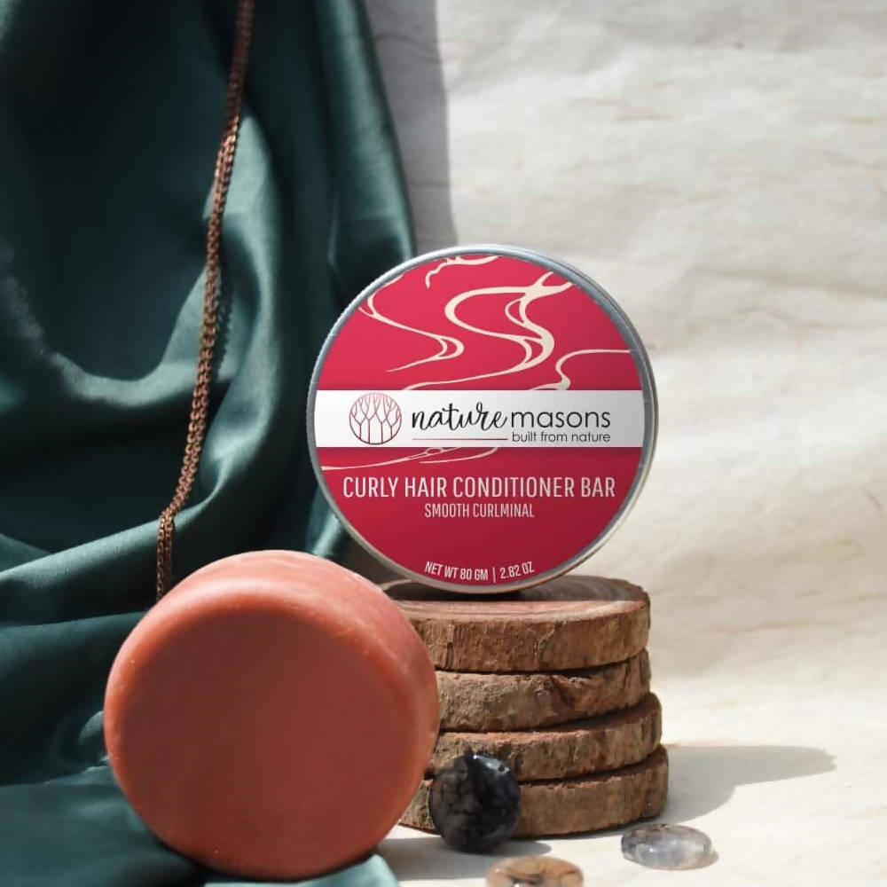 Nature Masons Smooth Curlminal Curly Hair Conditioner Bar