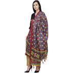 A R Silk Tussar Multi Print Fancy Dupatta Color Multi color Dupatta or Chunni