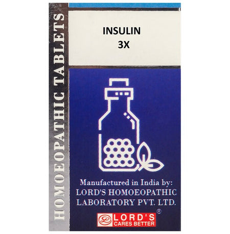 Lord's Homeopathy Insulin Trituration Tablets