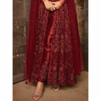 Maisha 7204 hit design on net fabric