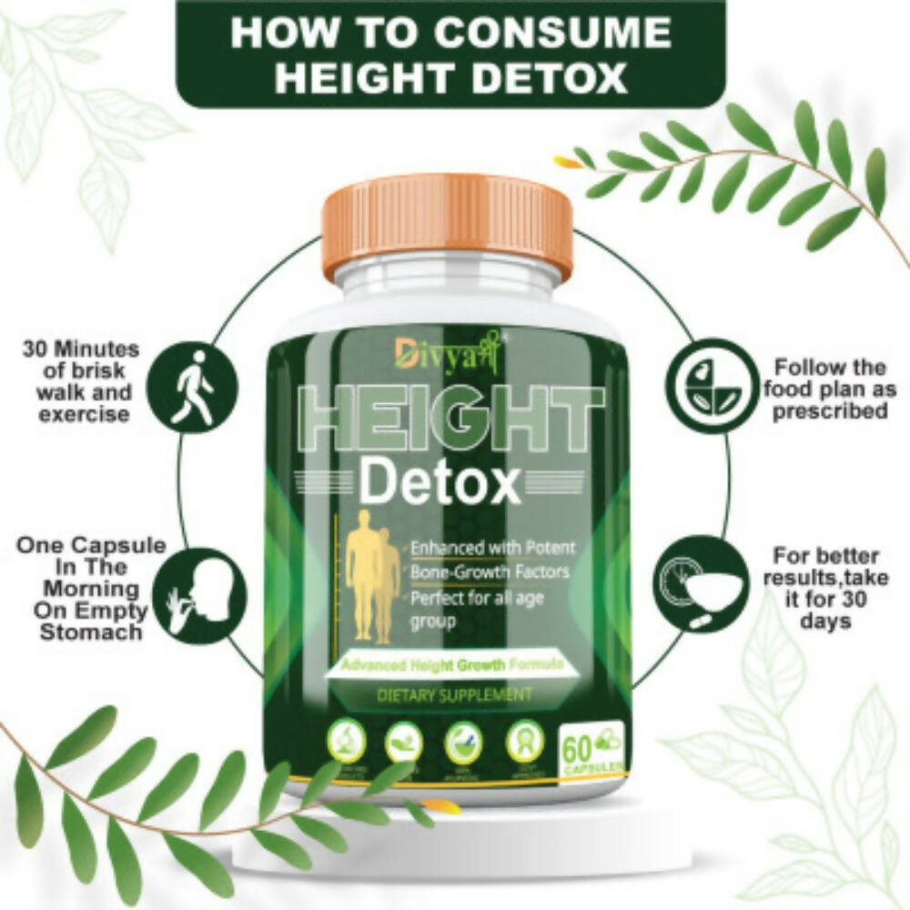 Divya Shree Height Detox Capsules - Distacart
