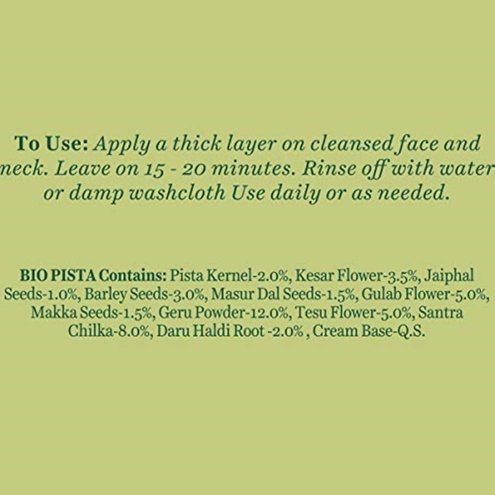 Biotique Bio Pistachio Youthful Nourishing & Revitalizing Face Pack