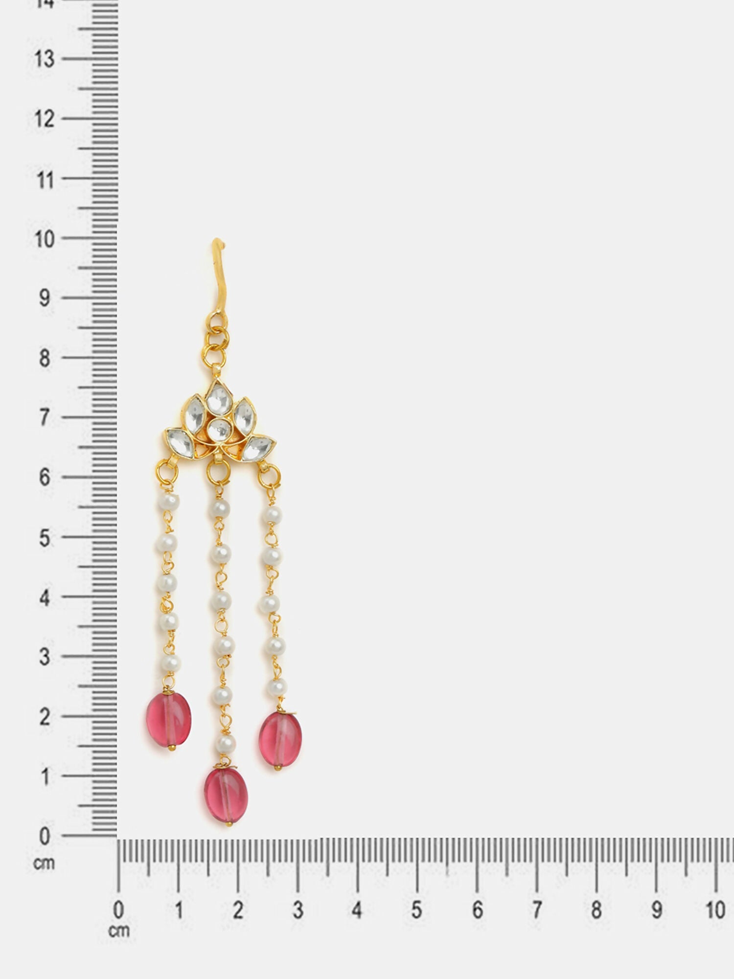 Ruby Raang Floral Pearl Hair Jewelry