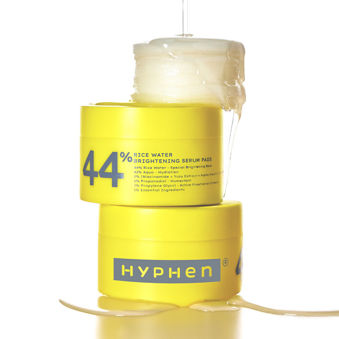 Hyphen By Kriti Sanon 44% Rice Water Brightening Serum Pads (50pcs)