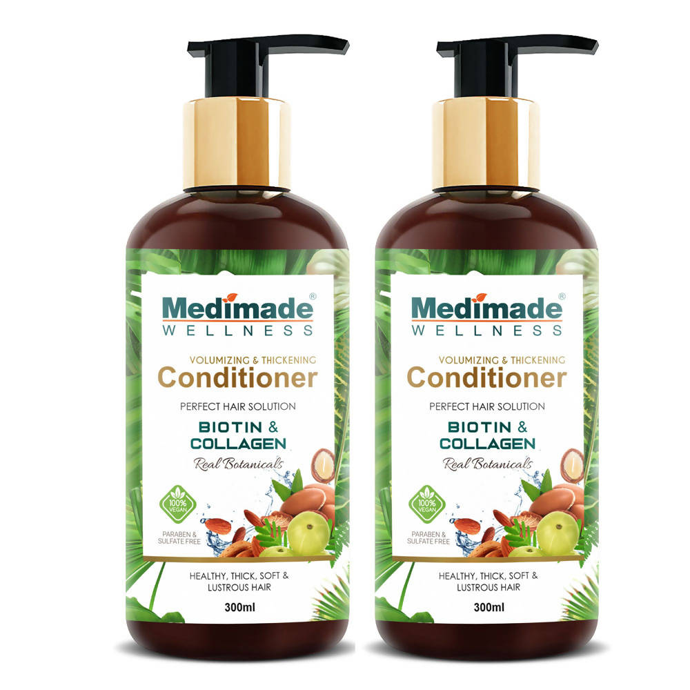 Medimade Wellness Volumizing and Thickening Hair Conditioner with Biotin & Collagen