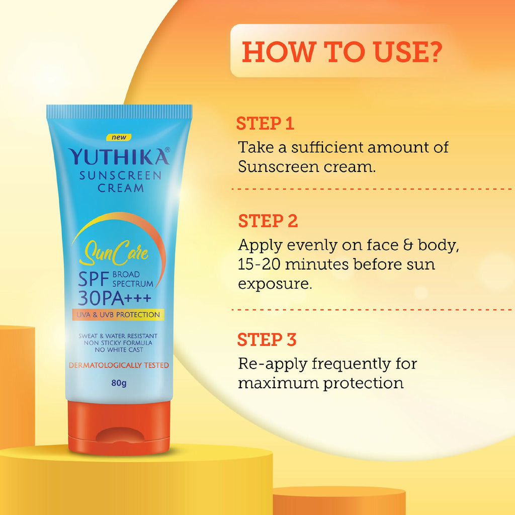 Yuthika Sunscreen Lotion SPF 30 PA+++ - Distacart