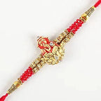 Ganesha Sacred Rakhi & Almonds Jar - Distacart