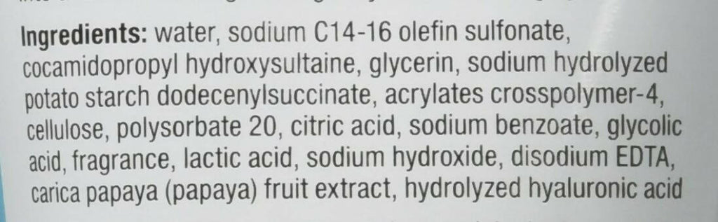 Neutrogena Hydro Boost Exfoliating Cleanser