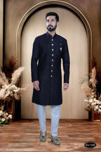 Joban Fashion Men's Blue TR Kurta with Pyjama