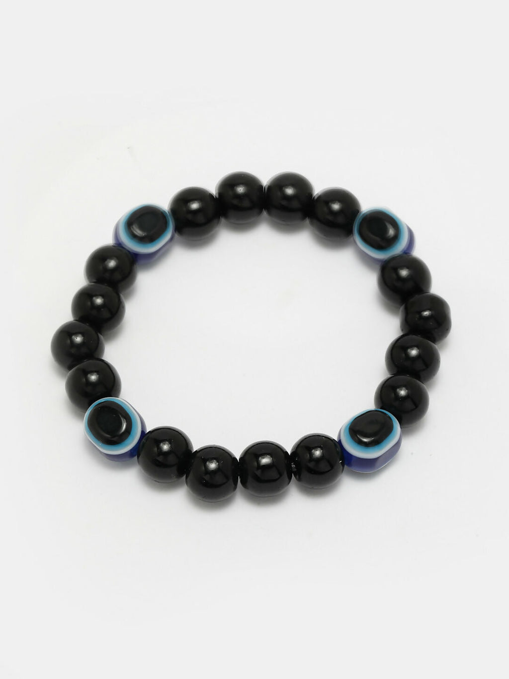 NVR Men & Women Evil Eye Beaded Adjustable Bracelet - Distacart