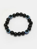 NVR Men & Women Evil Eye Beaded Adjustable Bracelet - Distacart