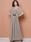 Women Republic Hand Embellished Golden Gown - Distacart