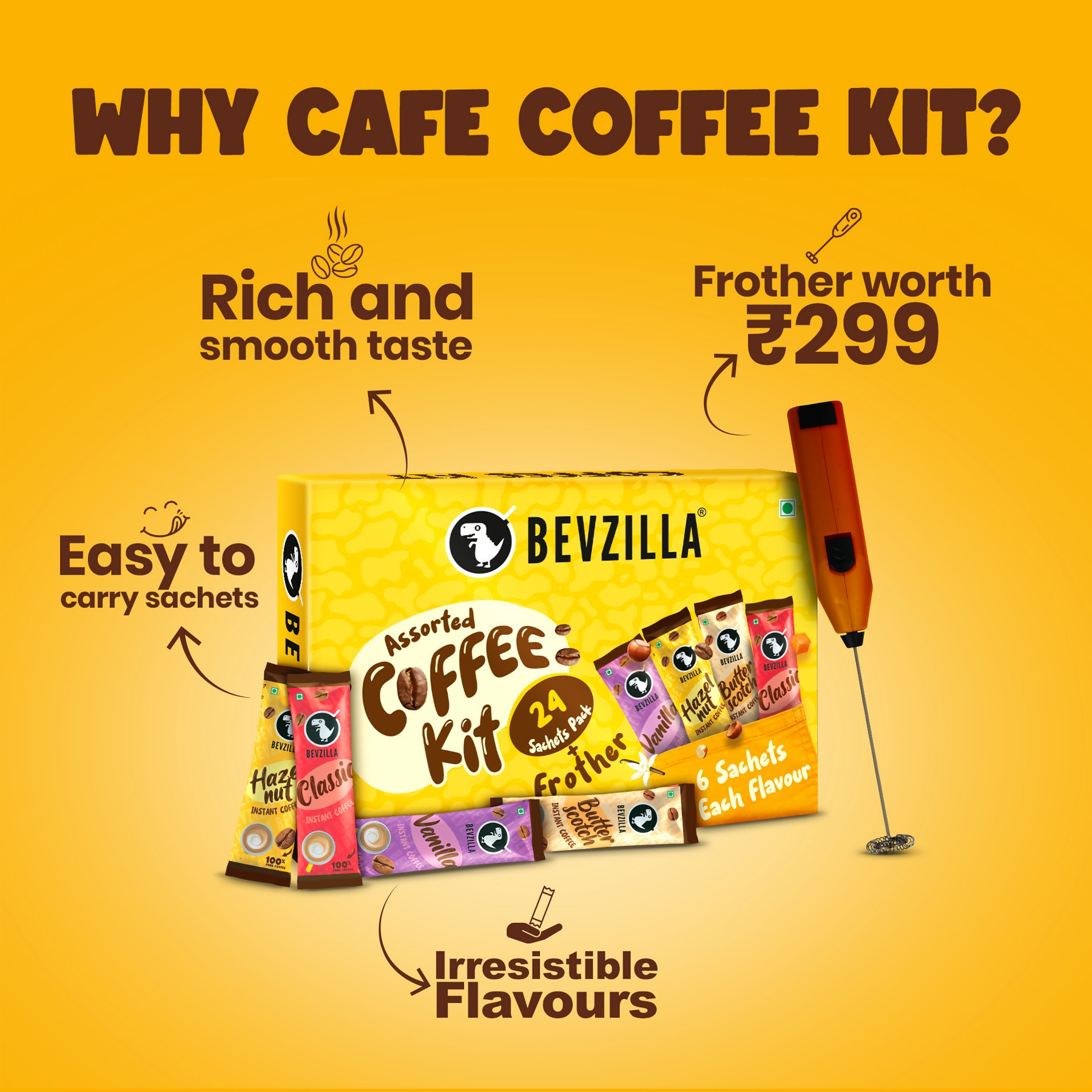 Bevzilla Cafe Coffee Kit - Distacart
