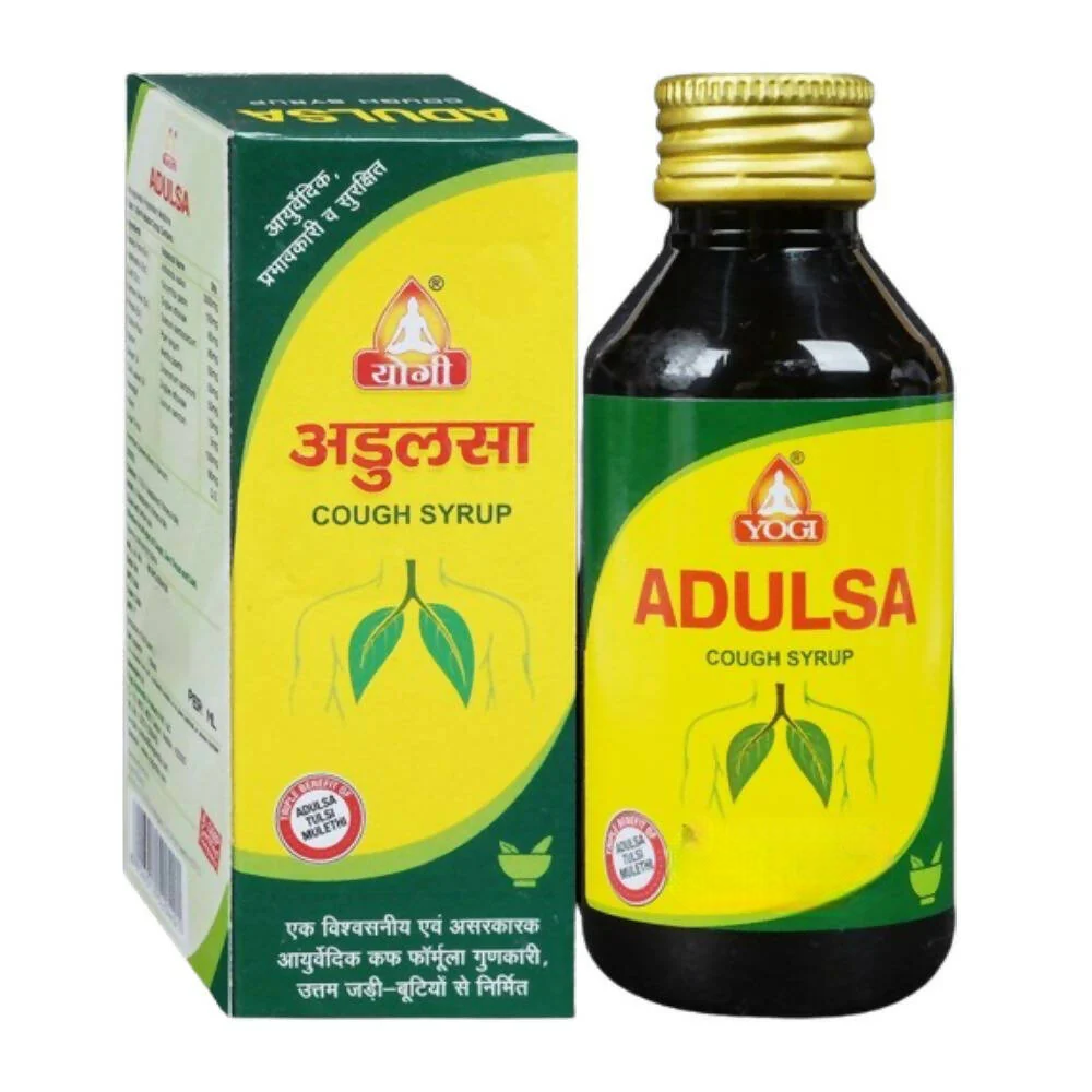 Yogi Adulsa Ayurvedic Cough Syrup - Distacart