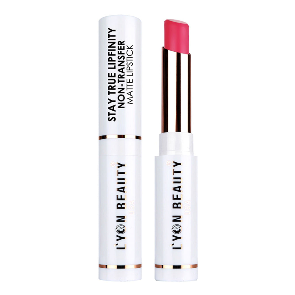 Lyon Beauty Stay True Lipfinity Non Transfer Matte Lipstick - Magenta 03