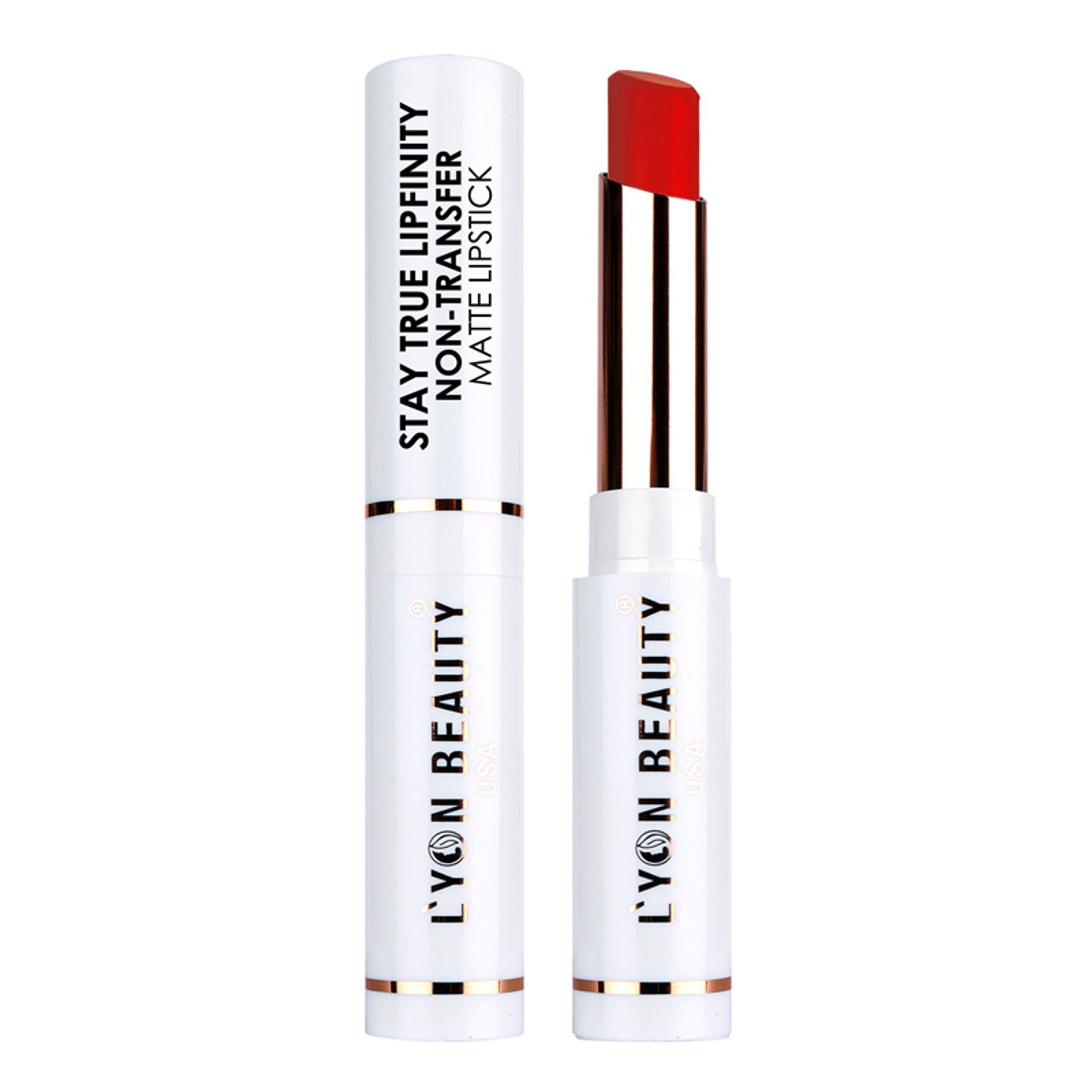 Lyon Beauty Stay True Lipfinity Non Transfer Matte Lipstick - Red Blossom 11