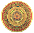Stickerbazaar Micro Golden Embossing Rangoli Stickers - Distacart