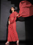 Tikhi Imli Ethnic Motifs Printed Ready To Wear Saree - Distacart