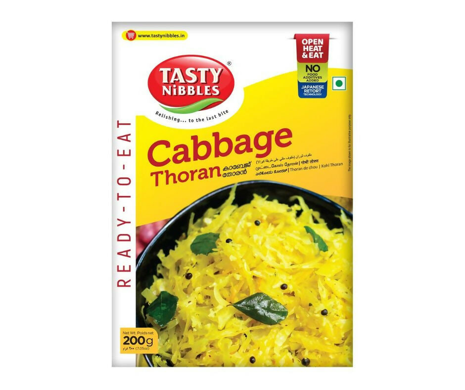 Tasty Nibbles Ready to Eat Cabbage Thoran