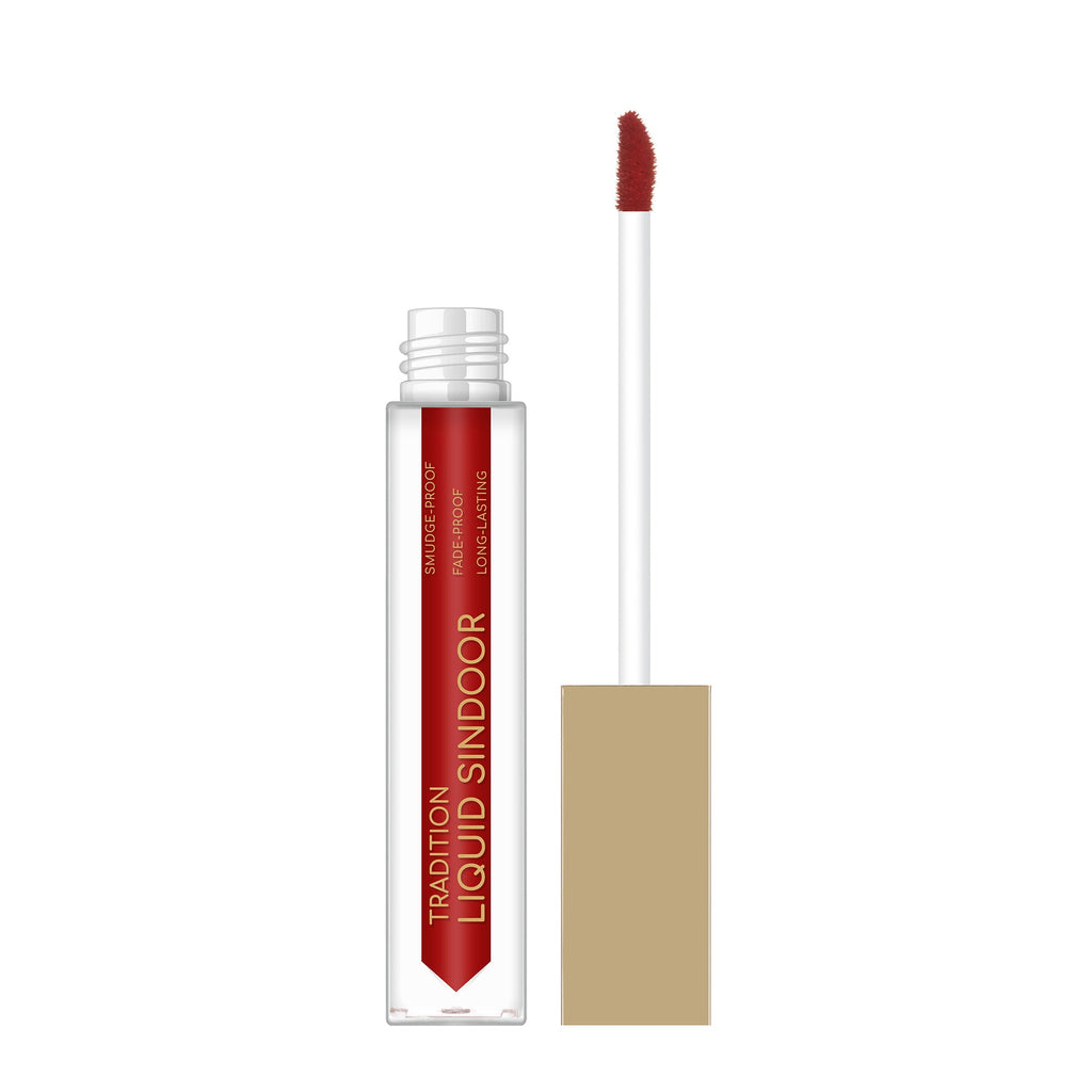 Swiss Beauty Tradition Liquid Sindoor - Hot Red Color - 01 - Distacart
