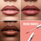 Makeup Revolution Lip Shift Ink Peel Off Lipliner Stain - Rose Inked - Distacart