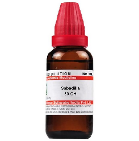 Dr. Willmar Schwabe India Sabadilla Dilution
