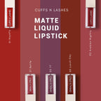 CUFFS N LASHES Matte Liquid Lipstick - 10 Heyllo - Distacart