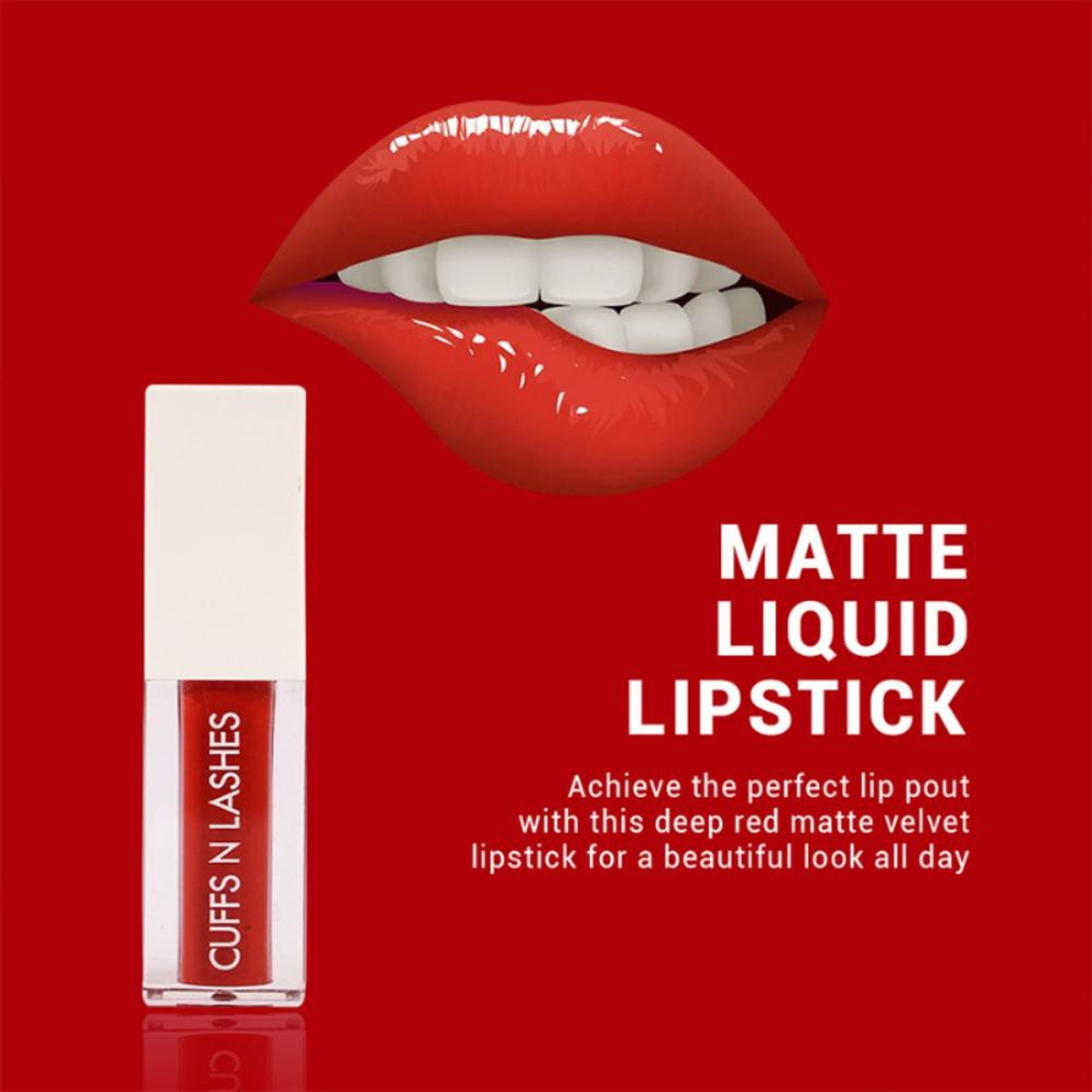 CUFFS N LASHES Matte Liquid Lipstick - 20 July