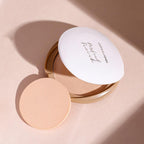CUFFS N LASHES Perfect Finish Pressed Powder Compact With SPF 15 - 04 Golden Caramel - Distacart