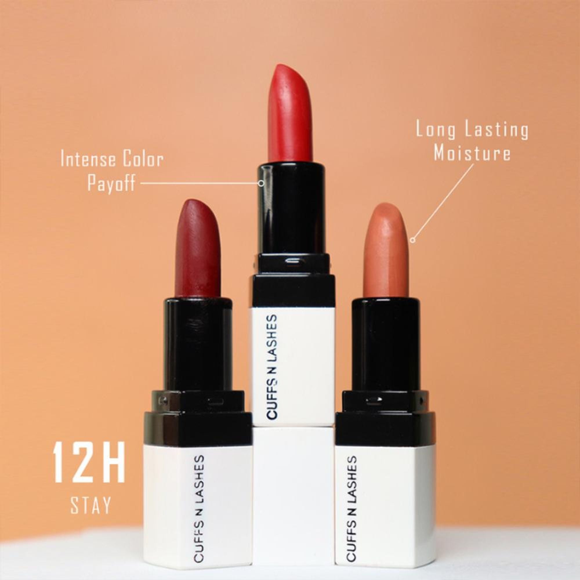 CUFFS N LASHES Doodle Lipstick Set - Set 01 - Distacart