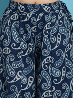 TAG 7 Women Paisley Printed Flared Palazzos