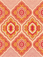 Dreamscape Pink Ethnic Motifs 144 TC Cotton 1 Queen Bedsheet with 2 Pillow Covers - Distacart