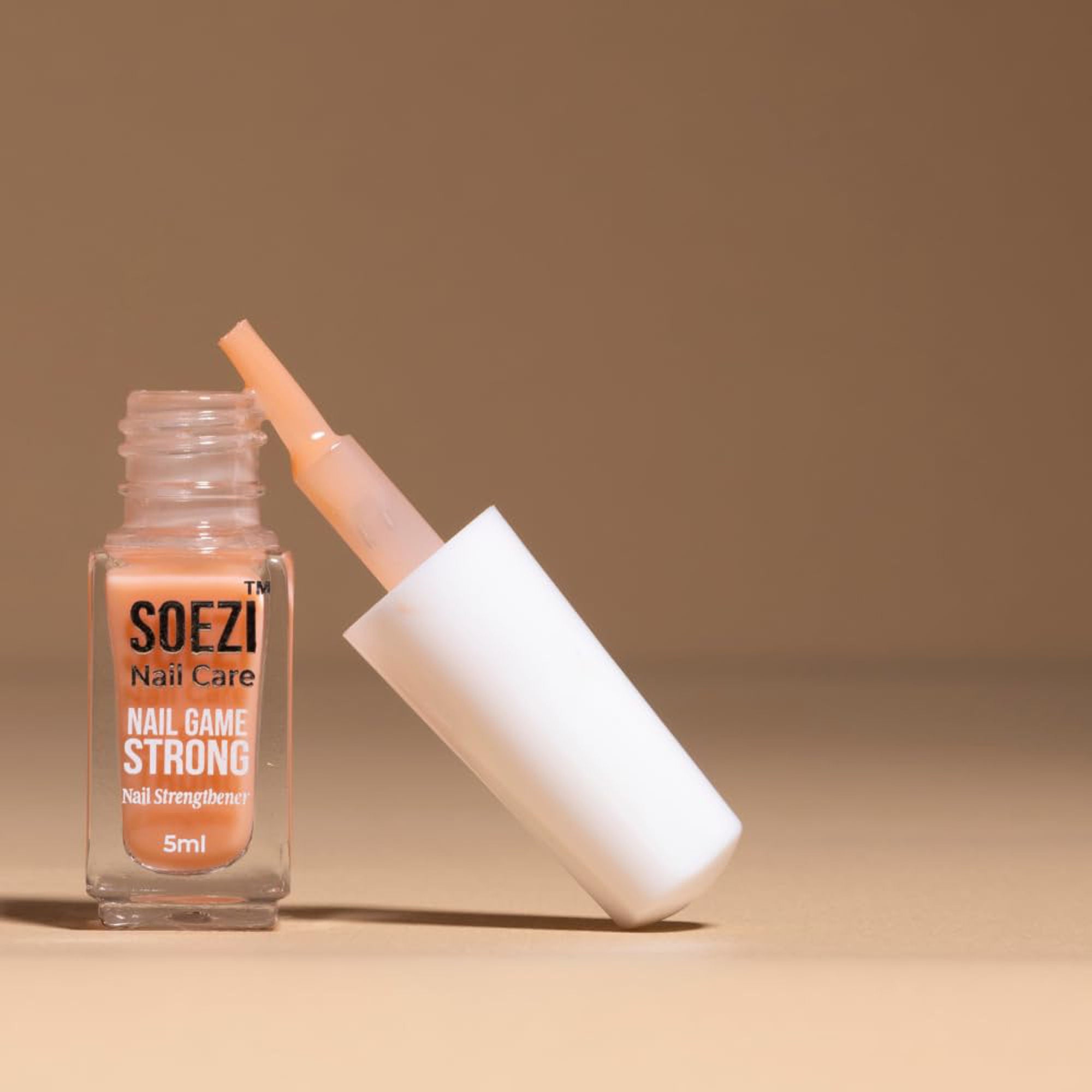 SOEZI Nail Game Strong - Nail Strengthener (Blush) - Distacart