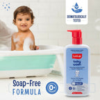LuvLap Baby Shampoo + Baby Wash Combo Set