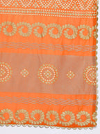 Ahalyaa Women's Traditional wear Lehenga Choli - Orange