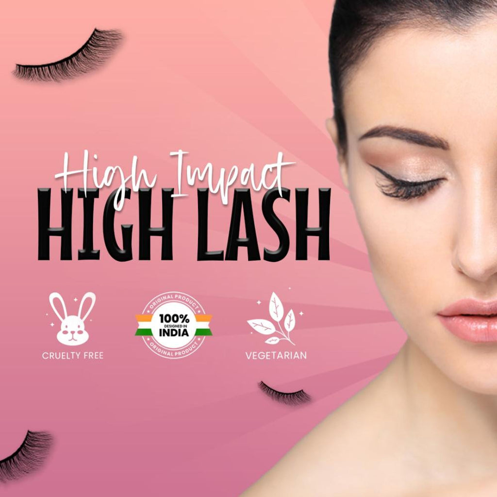 MARS Cosmetics Highlash False Eyelashes Set - 01 Natural - Distacart