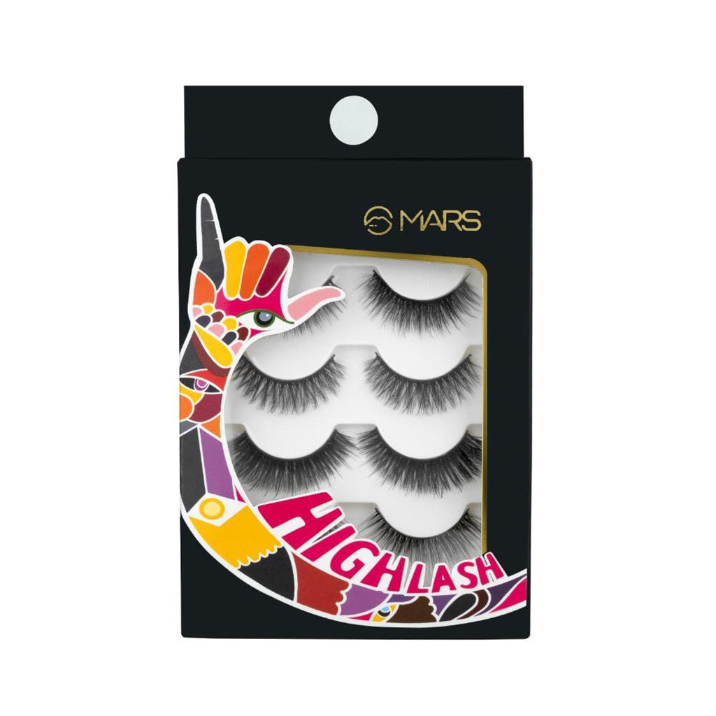 MARS Cosmetics Highlash False Eyelashes Set - 02 Dramatic - Distacart