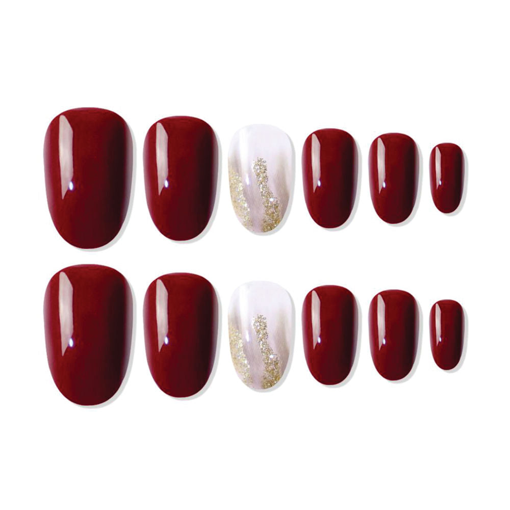 Shills Professional Reusable Press On Nails Oval - SPN706