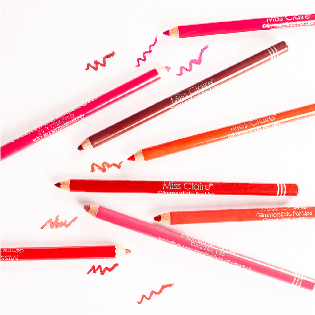 Miss Claire Glimmersticks For Lips - Misty Maroon L-51 - Distacart