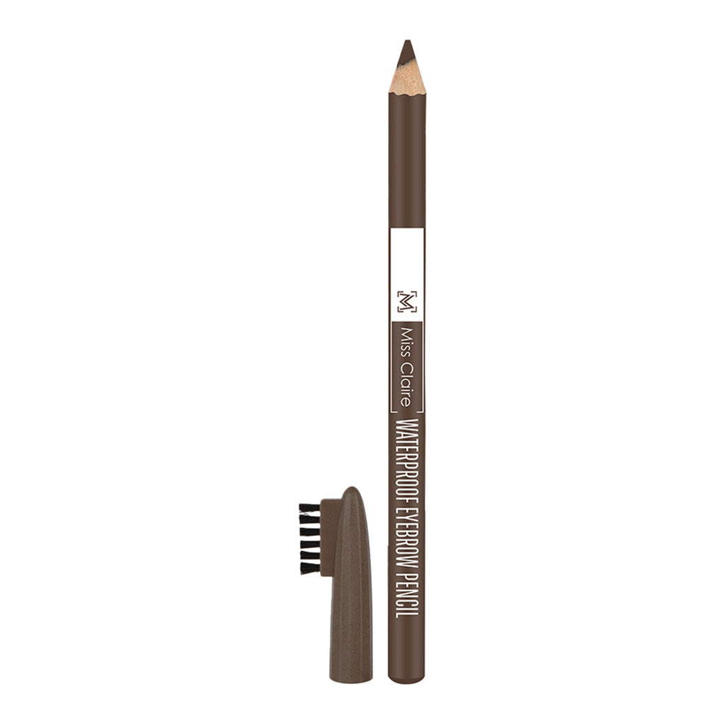 Miss Claire Waterproof Eyebrow Pencil - 03 Medium Brown - Distacart