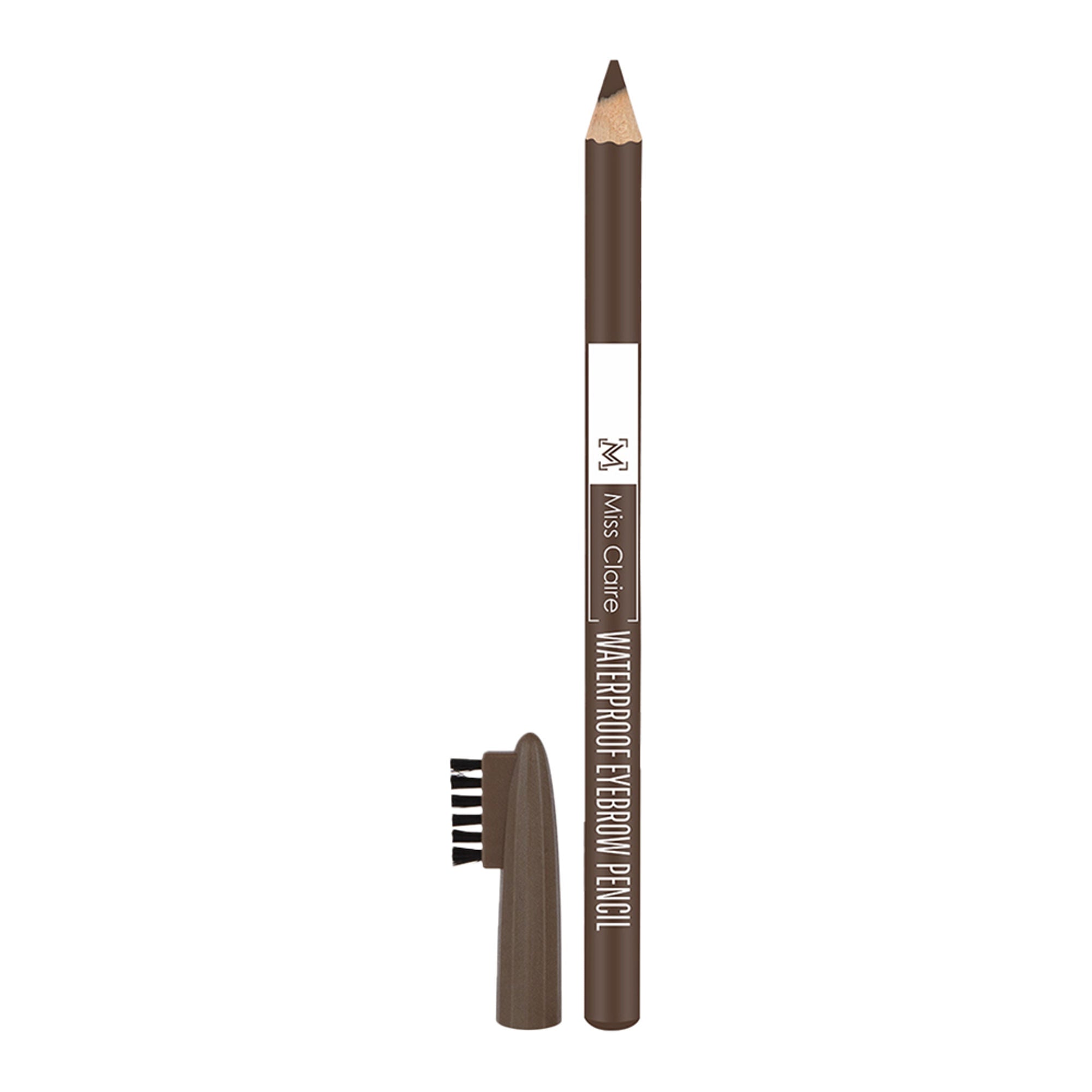 Miss Claire Waterproof Eyebrow Pencil - 03 Medium Brown - Distacart