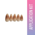 SOEZI Cafe Delight Reusable Press On Nails - Application Kit