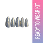 SOEZI Icey Spicy Reusable Press On Nails - Ready To Wear Kit
