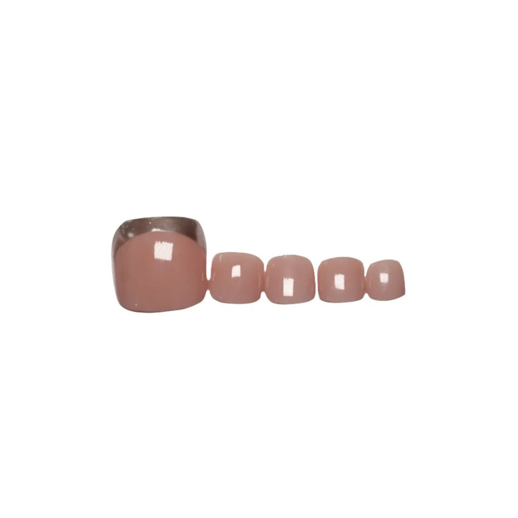 SOEZI Sleek And Chic Toezi Reusable Press On Nails - Ready To Wear Kit - Distacart