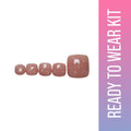 SOEZI Droplets Toezi Reusable Press On Nails - Ready To Wear Kit